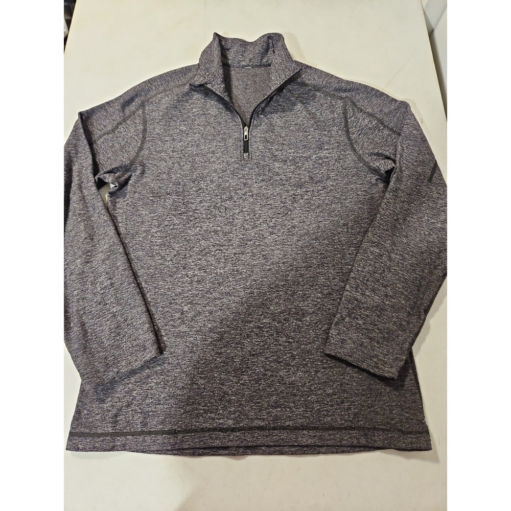 Lululemon Surge Warm 1/2 Zip Pullover Long Sleeve Mens Small Gray Heather (L123
